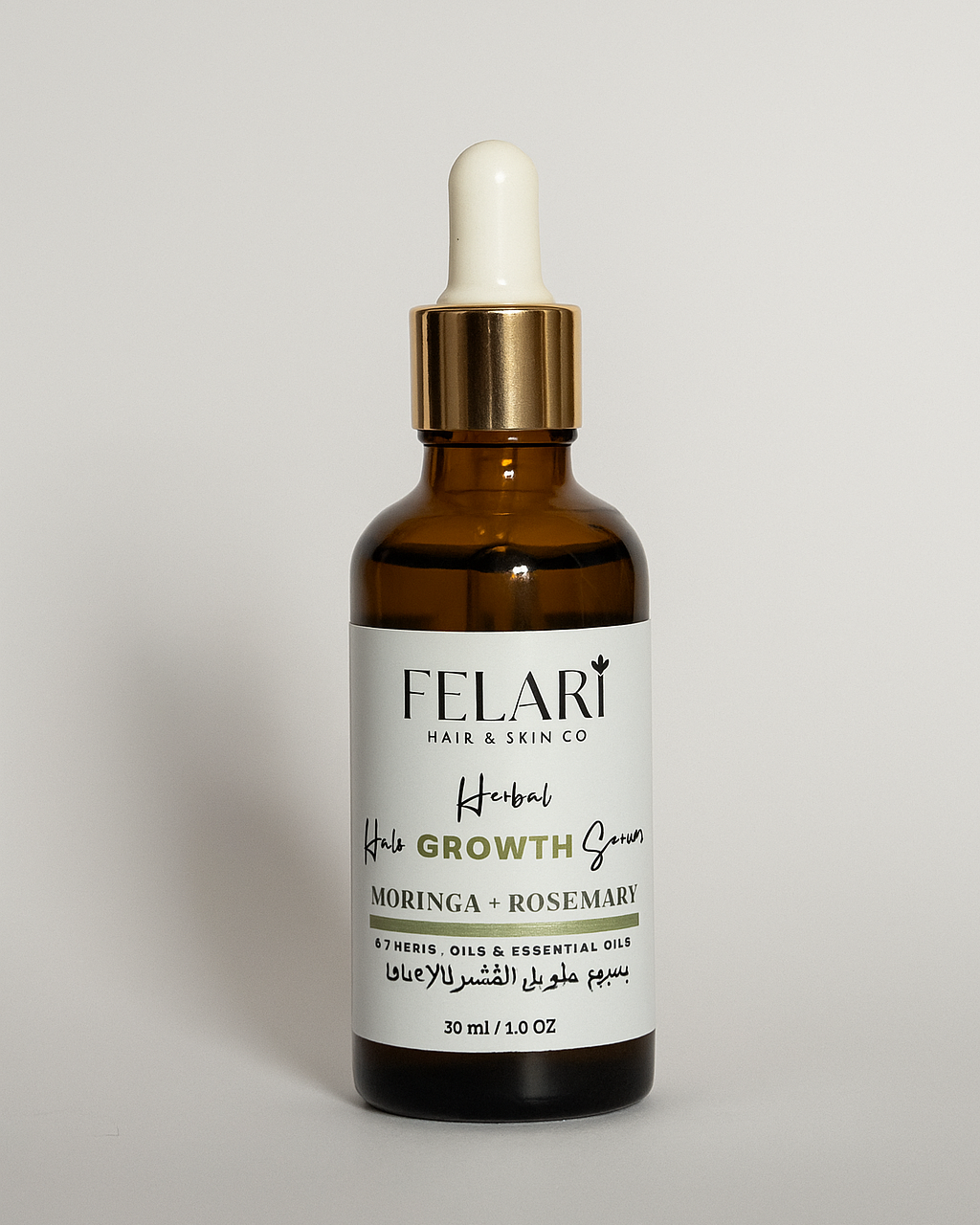 Herbal hair growth serum