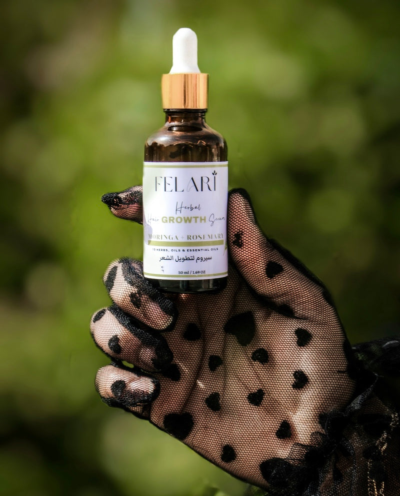 Herbal hair growth serum