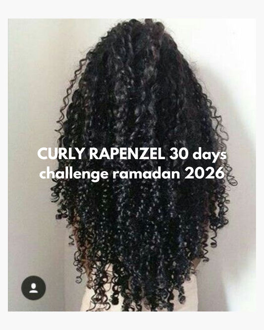 30 jours curly hair growth & repair challenge