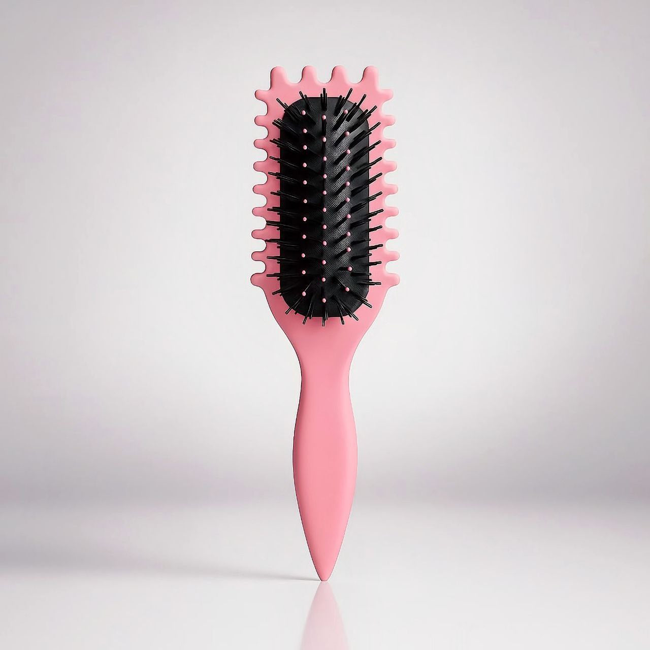 Curly hair defining brush