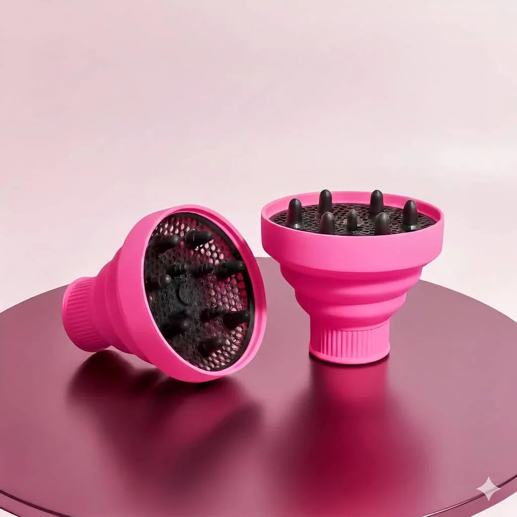 Tete diffuseur pliable