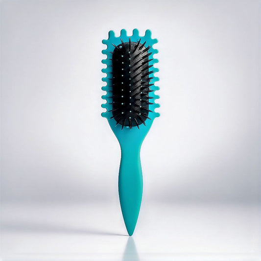 Curly hair defining brush
