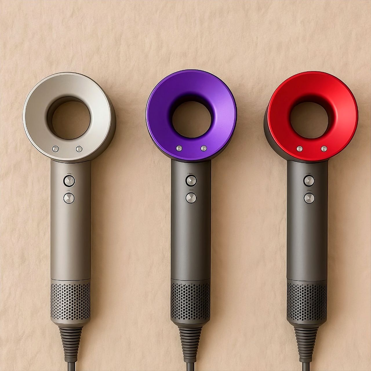 Leafless hair dryer negative ion 5 in 1 ( copie dyson )